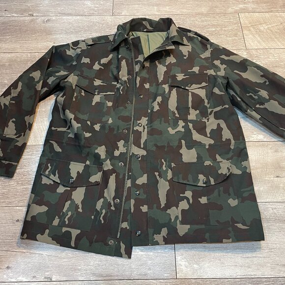 Canadian Armed Forces Garrison Jacket Land Camo 7344 /46 XL - Picture 1 of 8